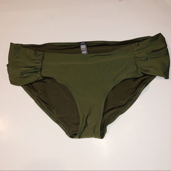 aerie Other - Aerie• Army Green Side Ruching Swim Bottoms